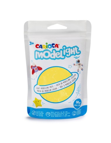 Pasta Model Light - 50 gr - giallo - Carioca