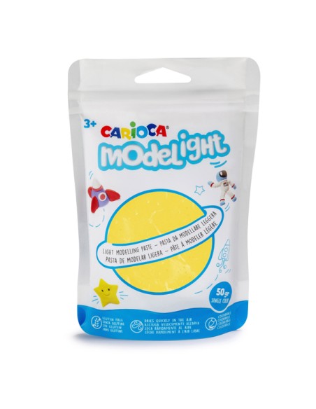 Pasta Model Light - 50 gr - giallo - Carioca