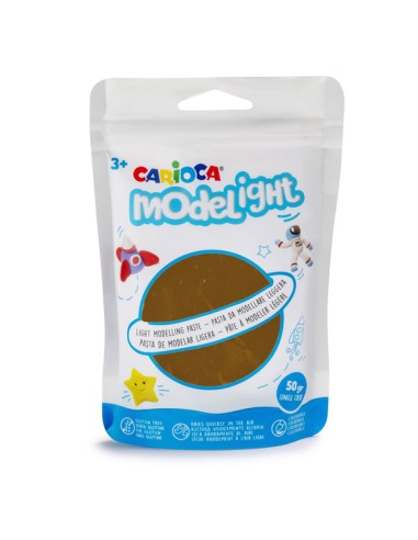 Pasta Model Light - 50 gr - marrone - Carioca
