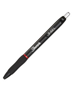 Penna gel a scatto - 0.7 mm - rosso - Sharpie