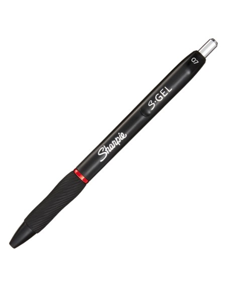 Penna gel a scatto - 0.7 mm - rosso - Sharpie