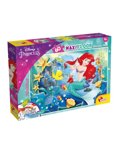 Puzzle Maxi Disney Little Mermaid - 60 pezzi - Lisciani