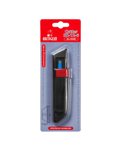 Cutter SX 12 6 - lama a rientro automatico - Artiglio