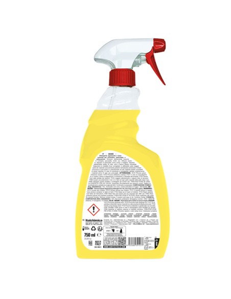 Detersolvente sgrassante Deink - trigger 750 ml - Sanitec