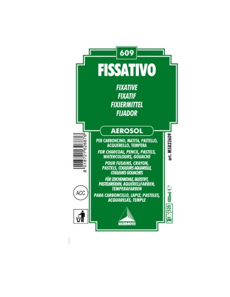Fissativo spray - 400 ml - Maimeri