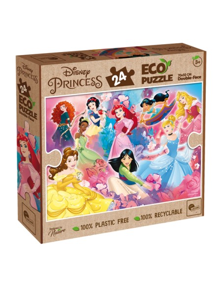 Puzzle maxi eco Disney Princess - 24 pezzi - Lisciani