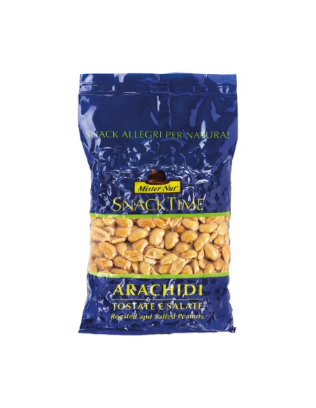 Arachidi tostate e salate - 250 gr - Mister Nut