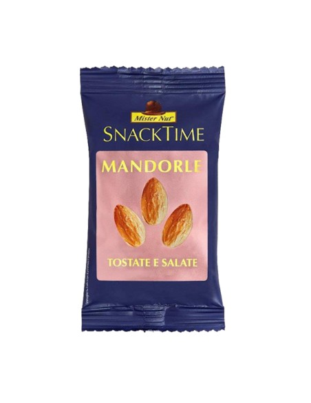 Mandorle Snack time - 25 gr - Mister Nut