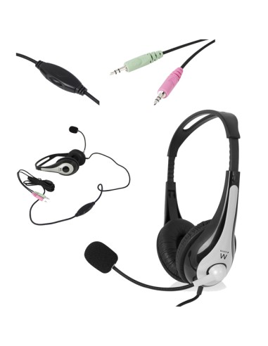 Cuffie con microfono EW3562 - Eminent Ewent