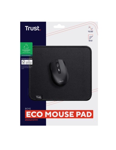 Tappetino Boye - per mouse - nero - Trust