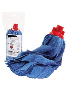 Mop Falcon - 200 gr - microfibra - rosso - Perfetto