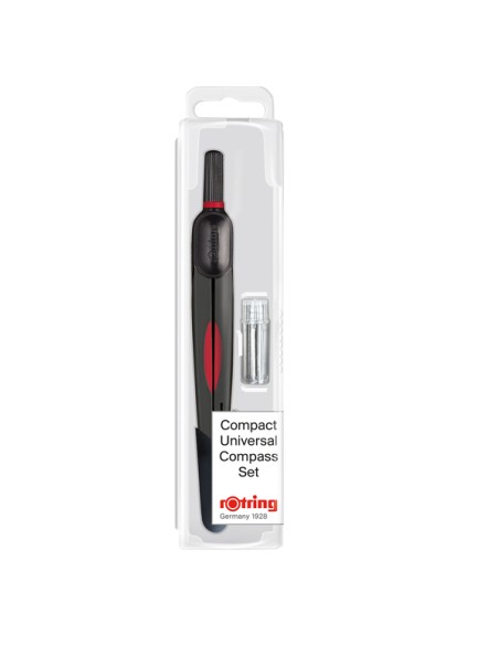 Compasso universale compatto - diametro max cerchio 320mm - Rotring