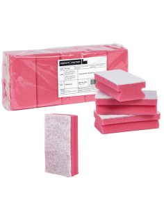 Spugna Pro Color - rosso - Perfetto - pack 10 pezzi