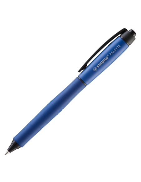 Roller gel a sfera a scatto Palette - blu - Stabilo
