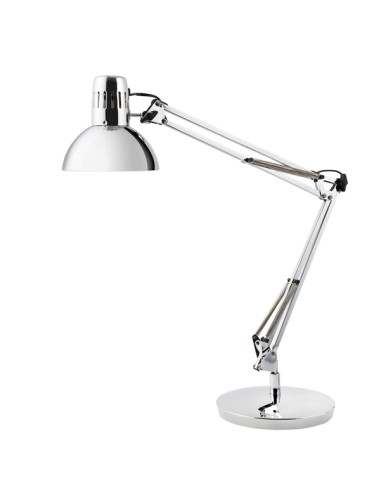 Lampada da tavolo Architect - 11 W - silver - Alba