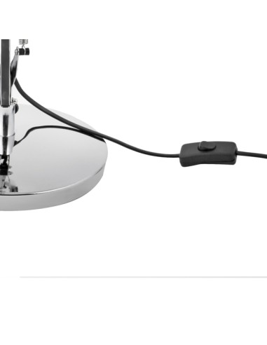 Lampada da tavolo Architect - 11 W - silver - Alba