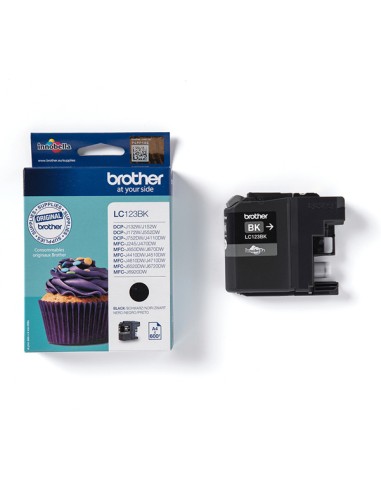 Brother - Cartuccia - Nero - LC123BK - 600 pag