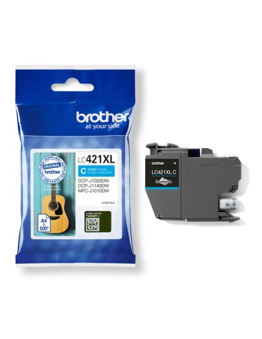 Brother - Cartuccia Ink - Ciano - LC421XLC - 500 pag