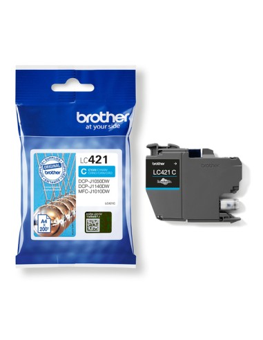 Brother - Cartuccia Ink - Ciano - LC421C - 200 pag