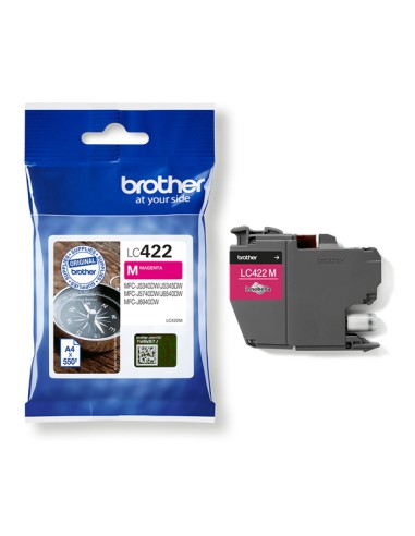 Brother - Cartuccia - Magenta - LC422M - 550 pag