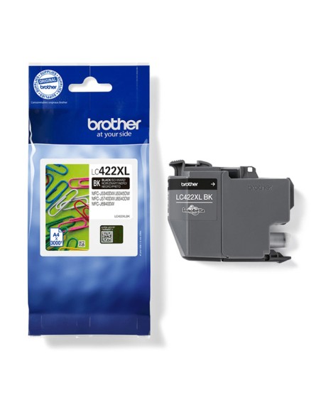 Brother - Cartuccia - Nero - LC422XLBK - 3.000 pag