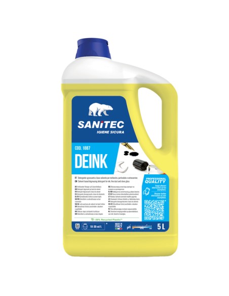 Detergente sgrassante Deink - 5 L - Sanitec