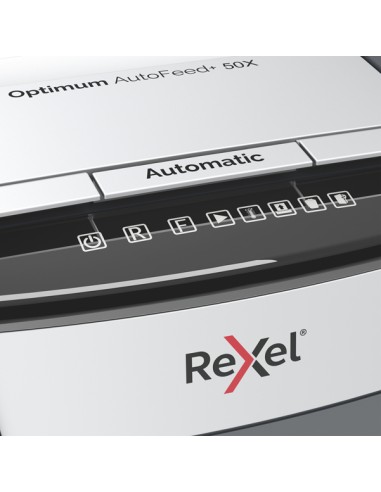 Distruggidocumenti Optimum AutoFeed+ 50X - a frammenti - Rexel