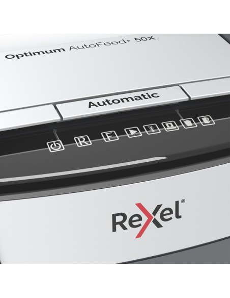 Distruggidocumenti Optimum AutoFeed+ 50X - a frammenti - Rexel