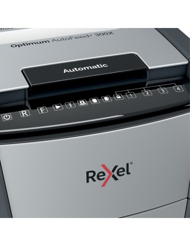 Distruggidocumenti Optimum AutoFeed+ 300X - a frammenti - Rexel