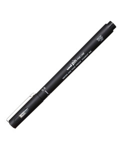 Pin fineliner - punta 0,6 mm - nero - Uni Mitsubishi 2