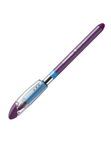 Penna a sfera Slider Basic - punta XB - viola - Schneider