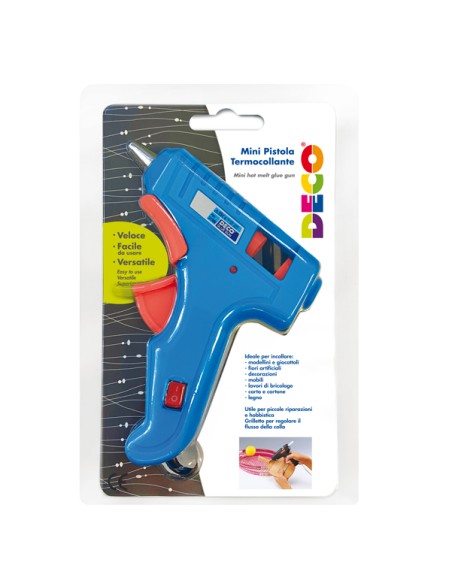 Pistola mini per colla a caldo - 20 W - DECO