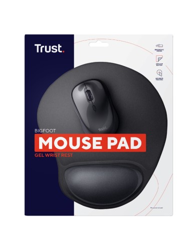 Tappetino mouse BigFoot - nero - Trust