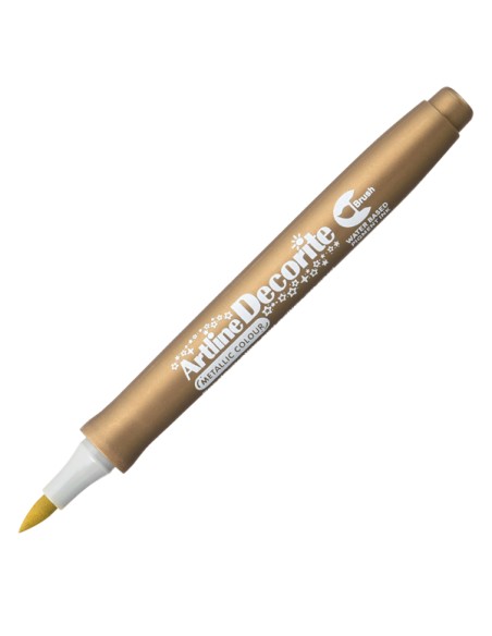 Marcatore Decorite - punta pennello - oro - Artline
