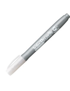 Marcatore Decorite - punta pennello - argento - Artline 2