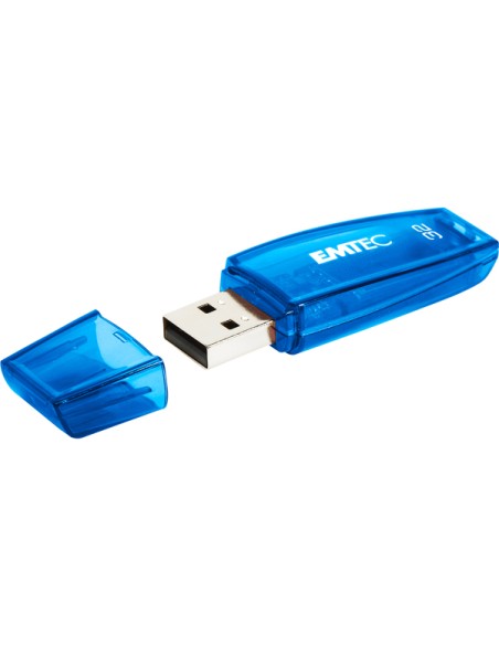 Emtec - Memoria Usb 2.0 - Blu - ECMMD32GC410 - 32GB