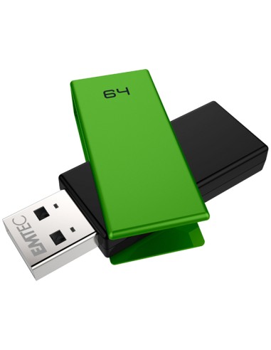 Emtec - Usb 2.0 - C350 - 64 GB - Verde