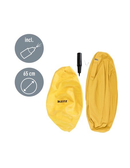Palla Ergo Cosy - da seduta - giallo - Leitz