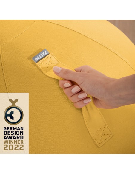 Palla Ergo Cosy - da seduta - giallo - Leitz