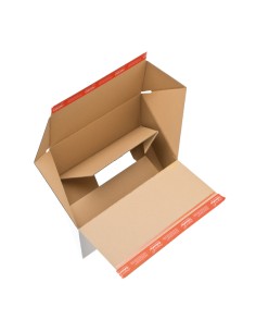 Scatola e-commerce pack - per spedizioni - 18,4 x 14,9 x 12,7 cm - cartone - bianco - ColomPac 2