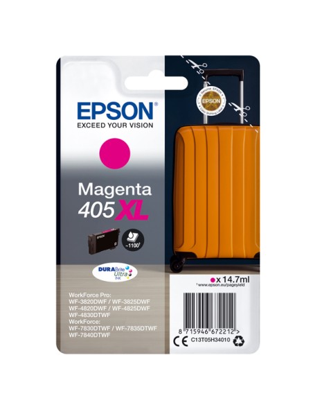 Epson - Cartucce ink - 405XL - magenta - C13T05H34010 - 1.100 pag