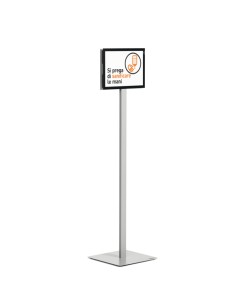 Espositore Info Stand Basic - da pavimento - A4 - Durable 2