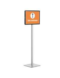 Espositore Info Stand Basic - da pavimento - A3 - Durable 2