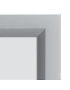 Cornice Impression PRO - a clip - A4 - alluminio - Nobo 2