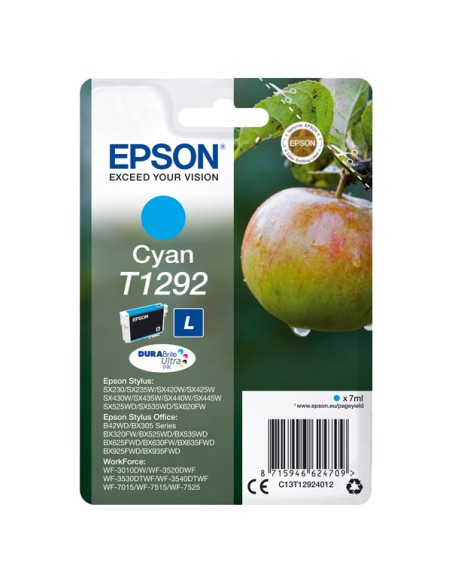 Epson - Cartuccia ink - Ciano - T1292 - C13T12924012 - 7ml