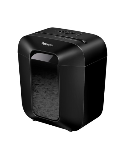 Distruggidocumenti LX-25 - a frammenti - nero - Fellowes