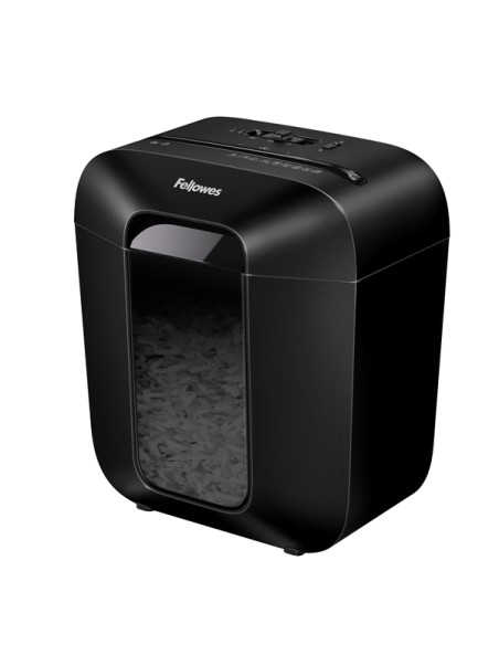 Distruggidocumenti LX-25 - a frammenti - nero - Fellowes