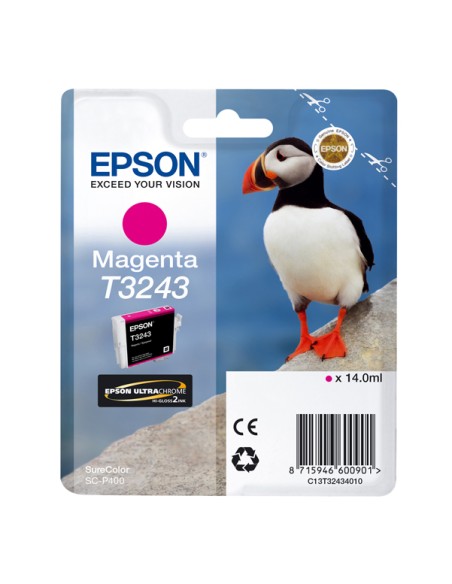 Epson - Cartuccia ink - Magenta - T3243 - C13T32434010 - 14ml