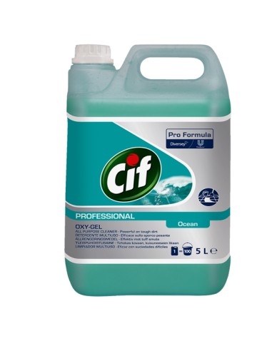 Gel Oxy - per pavimenti - 5 lt - Cif