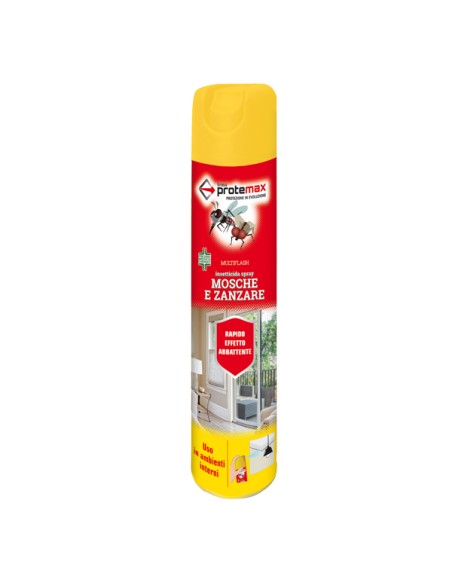 Insetticida spray mosche e zanzare - 500 ml - Protemax